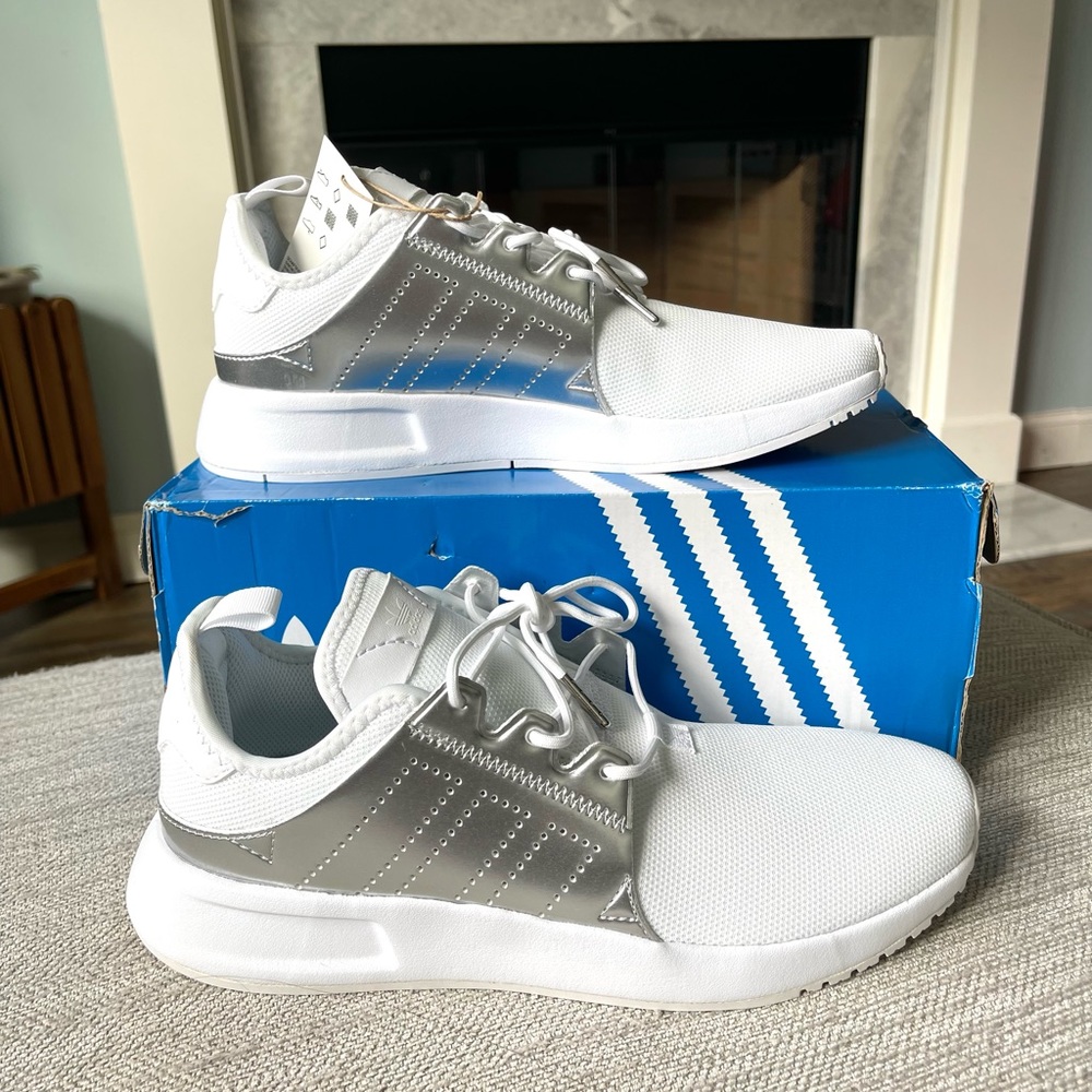 ADIDAS X_PLR Shoes White cloud white/silver metallic Womens FY6600
